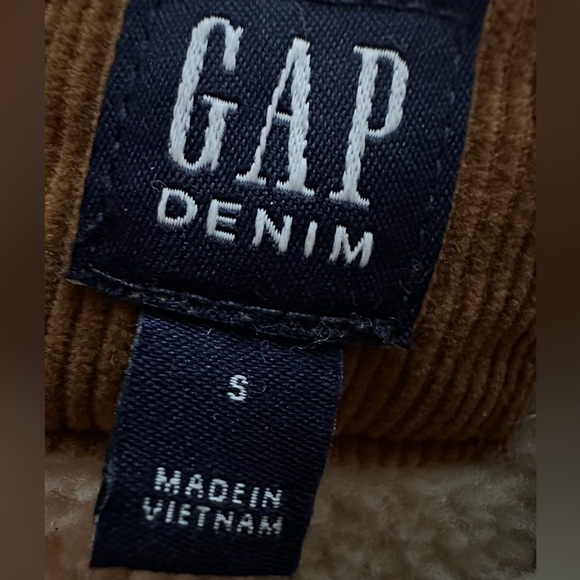 GAP Kids Sherpa-Lined Corduroy Icon Jacket - Picture 5 of 6